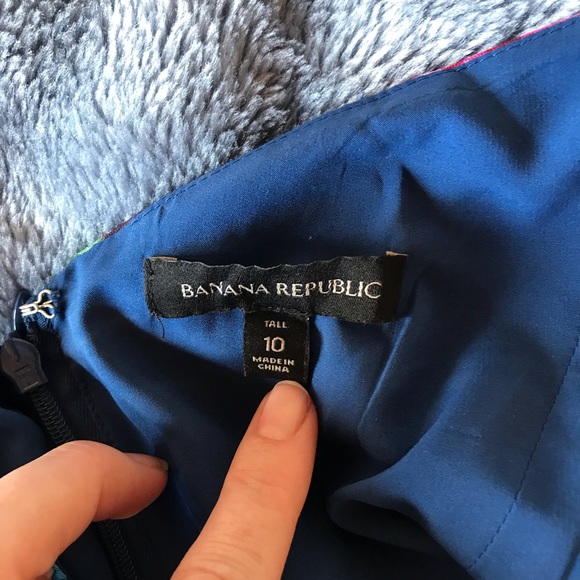 Banana Republic Floral Dress WITH POCKETS - Picture 4 of 4